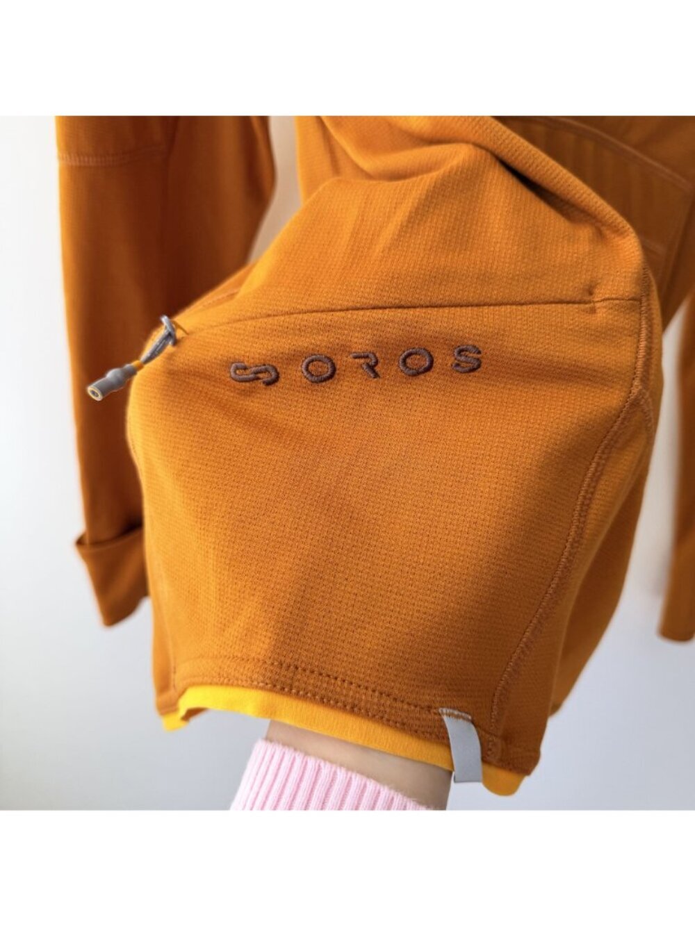 Oros Thermal Long Sleeve Performance Top Orange Women’s Size L C42 - Picture 6 of 10
